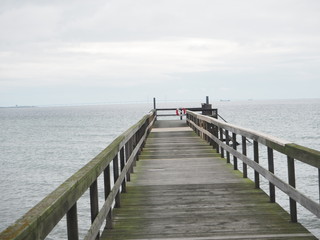 Lomma Beach Pier Sweden