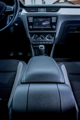 Interior of a car 