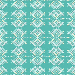 Ethnic boho seamless pattern. Traditional ornament. Geometric background. Folk motif. Textile rapport.