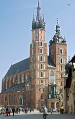Fototapeta premium Streets of Krakow, Poland