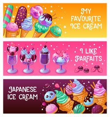 Ice Cream Banners