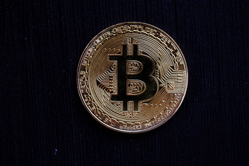 Bitcoin, crypto currency, electronic money . world economy.