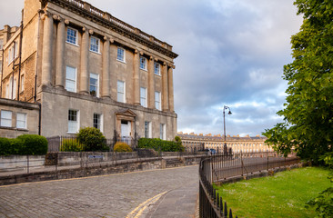 Obraz premium Royal Crescent Bath Somerset South West England UK