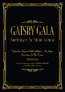 great Gatsby gala background