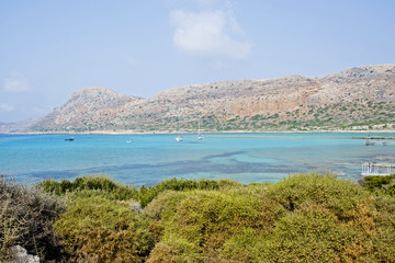 Fototapeta na wymiar Meravigliosa costa dell'isola di Creta - Grecia