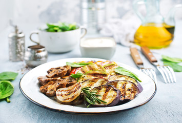 grilled vegetables