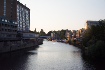Fototapeta premium York buildings and river