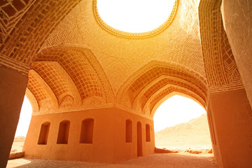 Iran Yazd. Zoroastrian Tower - 199565592