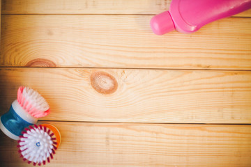 Cleaning house or office concept