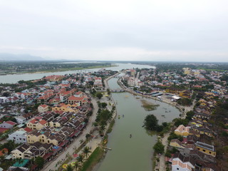 World Heritage : Hoi An, Vietnam : Drone View