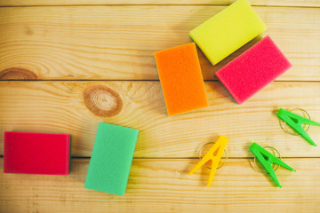 Cleaning house or office concept