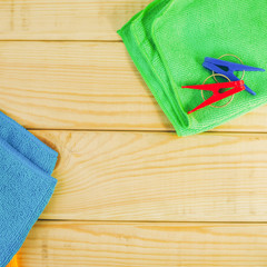 Cleaning house or office concept