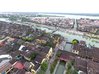World Heritage : Hoi An, Vietnam : Drone View