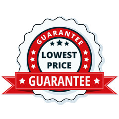 Lower Price Guarantee label illustration