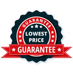 Lower Price Guarantee label illustration