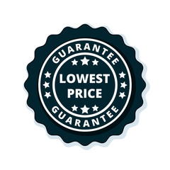 Lower Price Guarantee label illustration