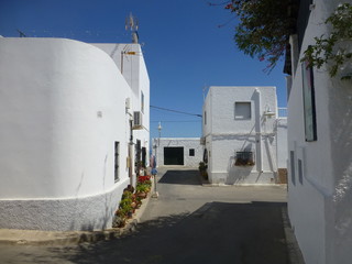 Fototapeta na wymiar Isleta del Moro, localidad de Cabo de Gata-Níjar en Almeria,Andalucía (España)