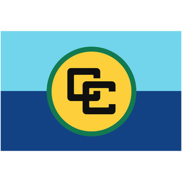 Caricom flag vector