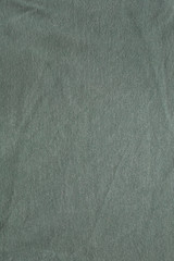 Surface of greenish gray  fabric