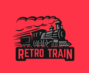 Locomotive Retro black © bioraven