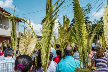 religious celebration and procession