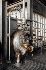 Plakat Boiler - Derelict Coal Power Plant - Abandoned Indiana Army Ammunition Plant - Indiana