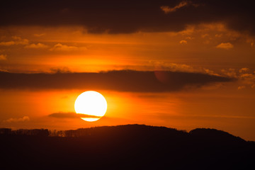 Obraz premium Sonnenuntergang