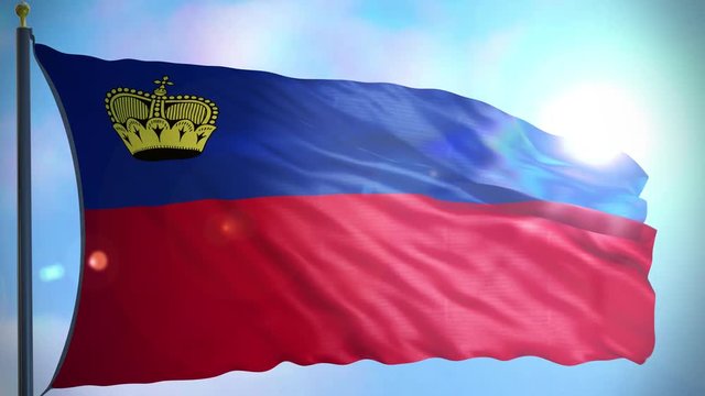 Flag of Liechtenstein