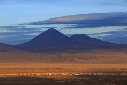 Volcano Likankabur, Atacama Desert, Chile