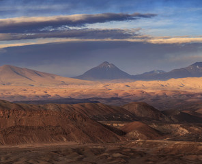 Naklejka premium Moon Valley, Atacama Desert, Chile
