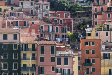 Fototapeta na wymiar Lerici, Liguria, historic city