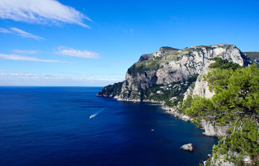 Fototapeta na wymiar capri island