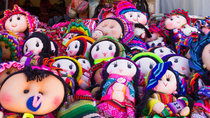 Tarabuco traditional market, Bolivia.