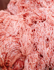 The meat chunks. The sausage factory.