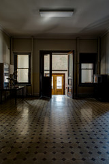 Derelict Administration Building Lobby - Abandoned Harrisburg State Hospital - Harrisburg, Pennsylvania
