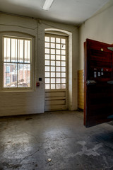 Distinct Door & Window - Abandoned Harrisburg State Hospital - Harrisburg, Pennsylvania