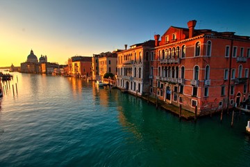 View from L'accademia Bridge
