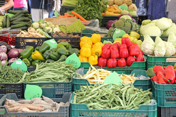 Market Stall Vegetables