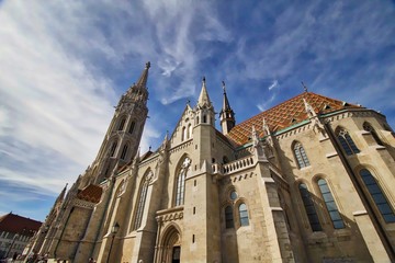 Obraz premium Halászbástya (Fisherman's Bastion) in Budapest
