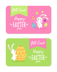 Happy Ester gift cards design
