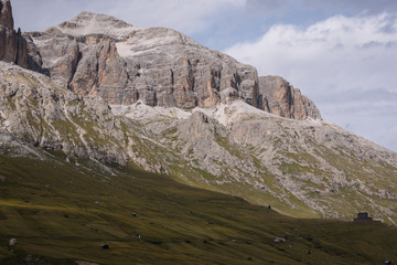 Espectaculares paisajes en las dolomitas
