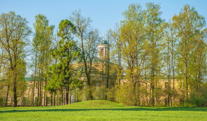 Church of St. Mary Magdalene in Pavlovsk suburb of St. Petersburg
