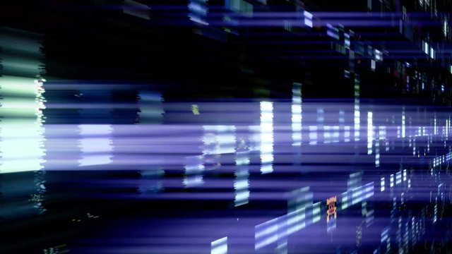 Streaming data malfunction screen display (Loop).
