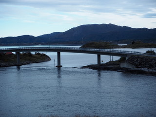 Obraz premium Atlantic Ocean Road Norway
