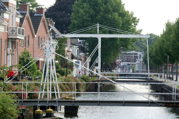 Canal The Overdiep in Veendam
