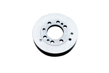 crankshaft pulley takes the drive to other components associated with engine