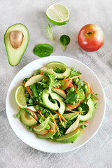 Fruit vegetable salad