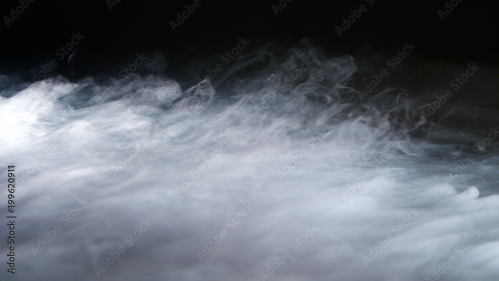 Wall mural realistic dry ice smoke clouds fog overlay perfect for compositing into your shots. simply drop it i