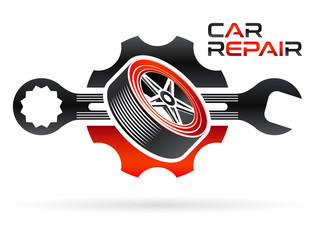 Autowerkstatt / Reifenmontage - Logo
