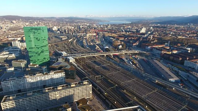 View from Zurich - Switzerland